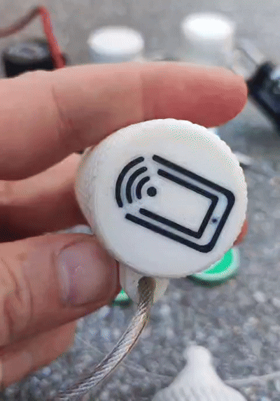 Geocache Container mit NFC Magnet & / oder Schloss