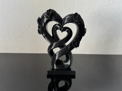 Decoration Heart with Roses