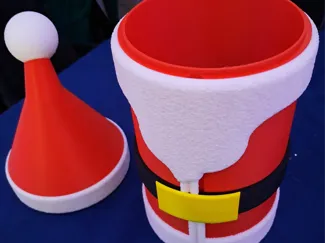 Santa sweet jar / gift box - No AMS needed