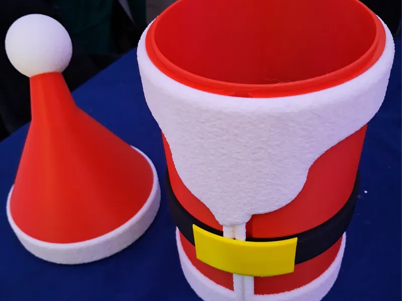 Santa sweet jar / gift box - No AMS needed