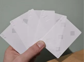Diamond Throwing Cards