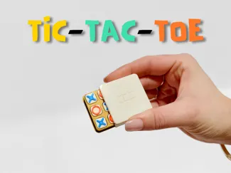 Mini Pocket-Sized Tic-Tac-Toe  