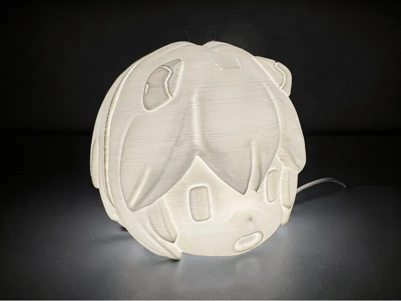 Rei Ayanami Chibi Head Lamp (Evangelion)