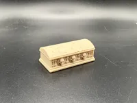 Décor de plateau D&D – cercueil de crypte à crânes — photo 3