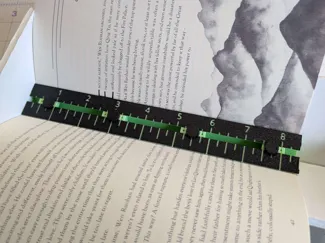 Adjustable Punching Template for Bookbinding