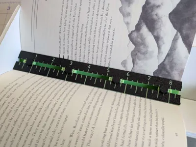 Adjustable Punching Template for Bookbinding