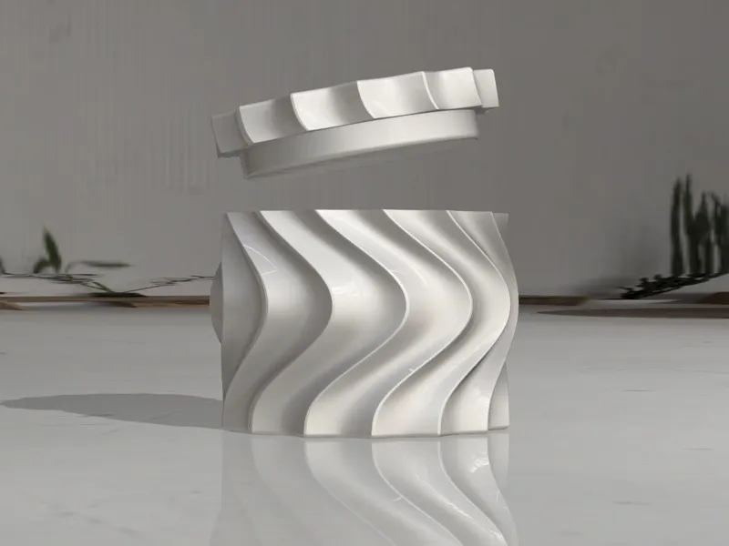 Spiral Container V3 (Not Latch)