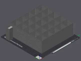 AMS stacked gridfinity base grid