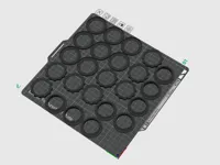 Print 8 at a time - 0.2mm layer, 4 walls, 20% infill