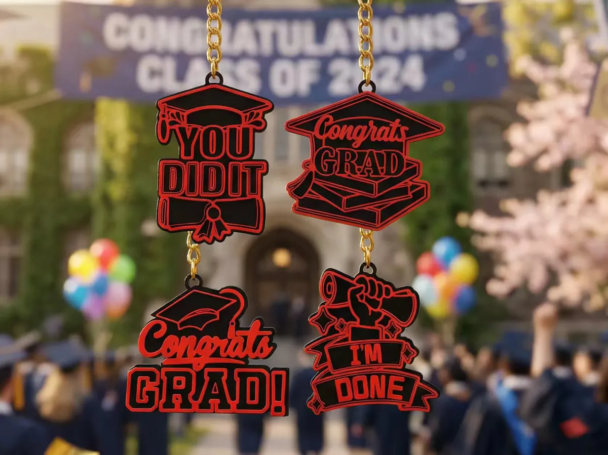 Graduation Hanging Keychain Decorations 2 - Free 3D Print Model ...