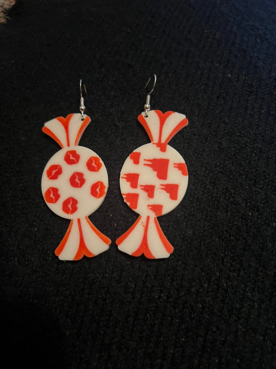 Ohrringe Karneval Bonbons Earrings carnival candy view 4