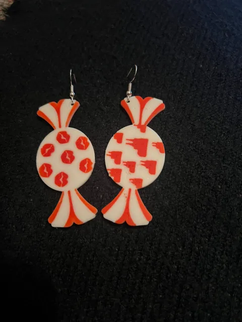 Ohrringe Karneval Bonbons Earrings carnival candy view 4