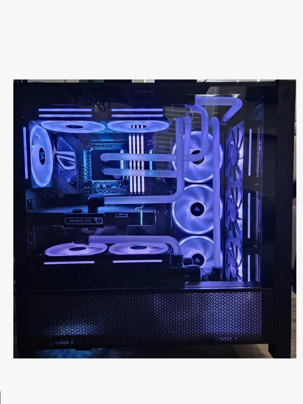Corsair Frame 4000D 240mm Radiator Adapter - Free 3D Print Model ...
