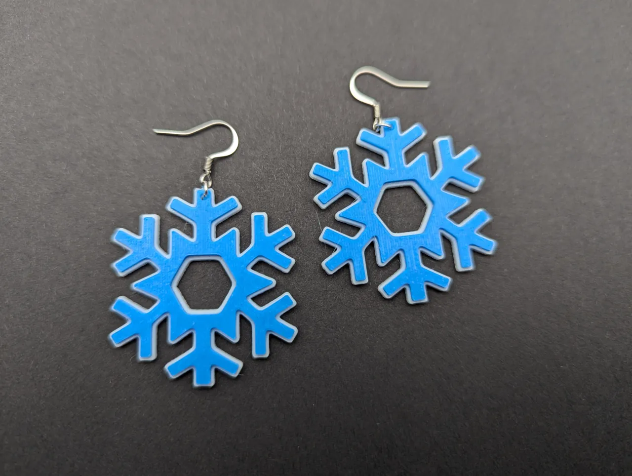 Snowflake Earrings view 2