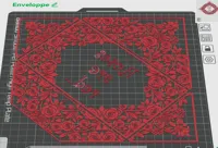 AVEC bordure - Tulle rigide requis pour un bon maintient