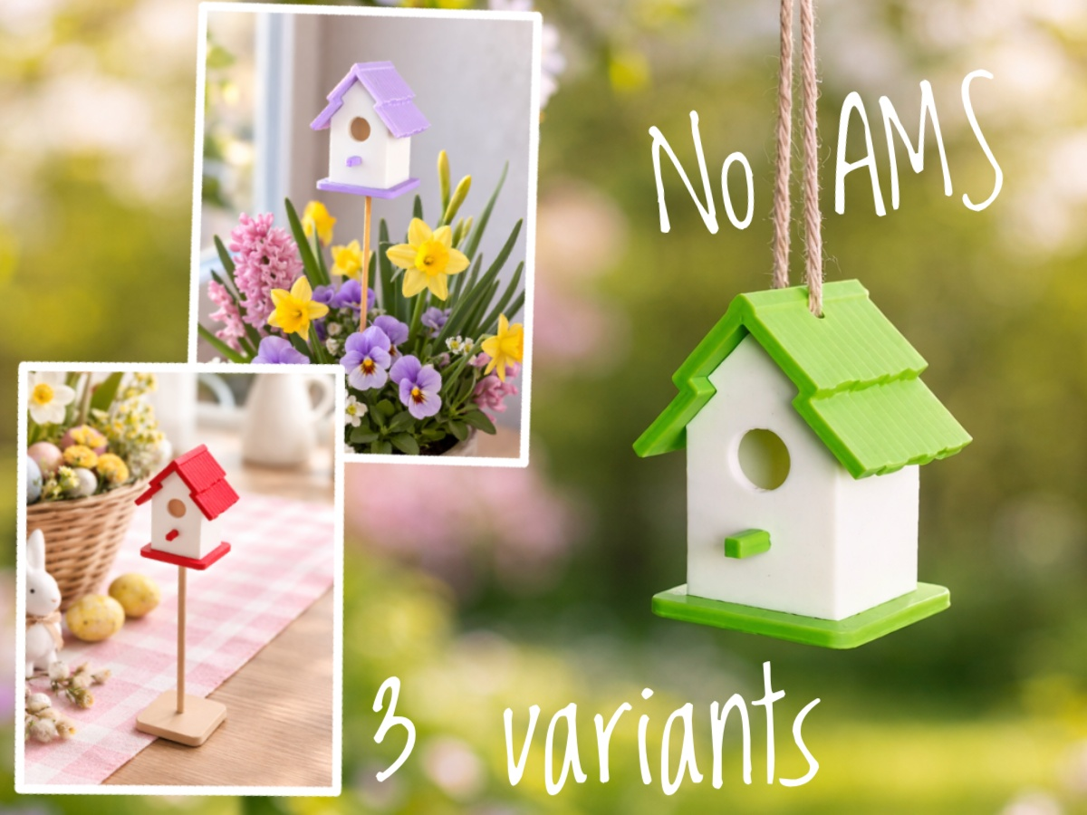 Mini Bird house #1 – Garden or house Decoration