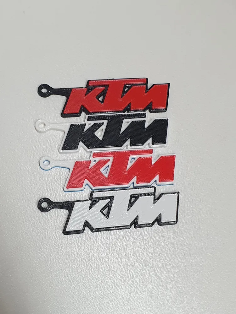 KTM keychain - Free 3D Print Model - MakerWorld