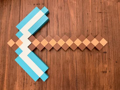 Minecraft Pickaxe - no ams required