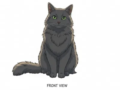 my brown cat, figurine