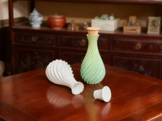旋转丹药瓶 古风 小药瓶