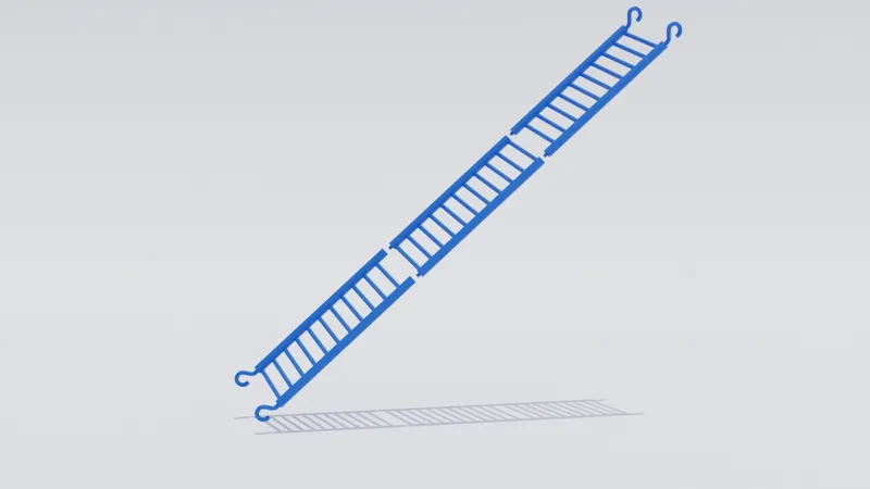Bird cage stairs 