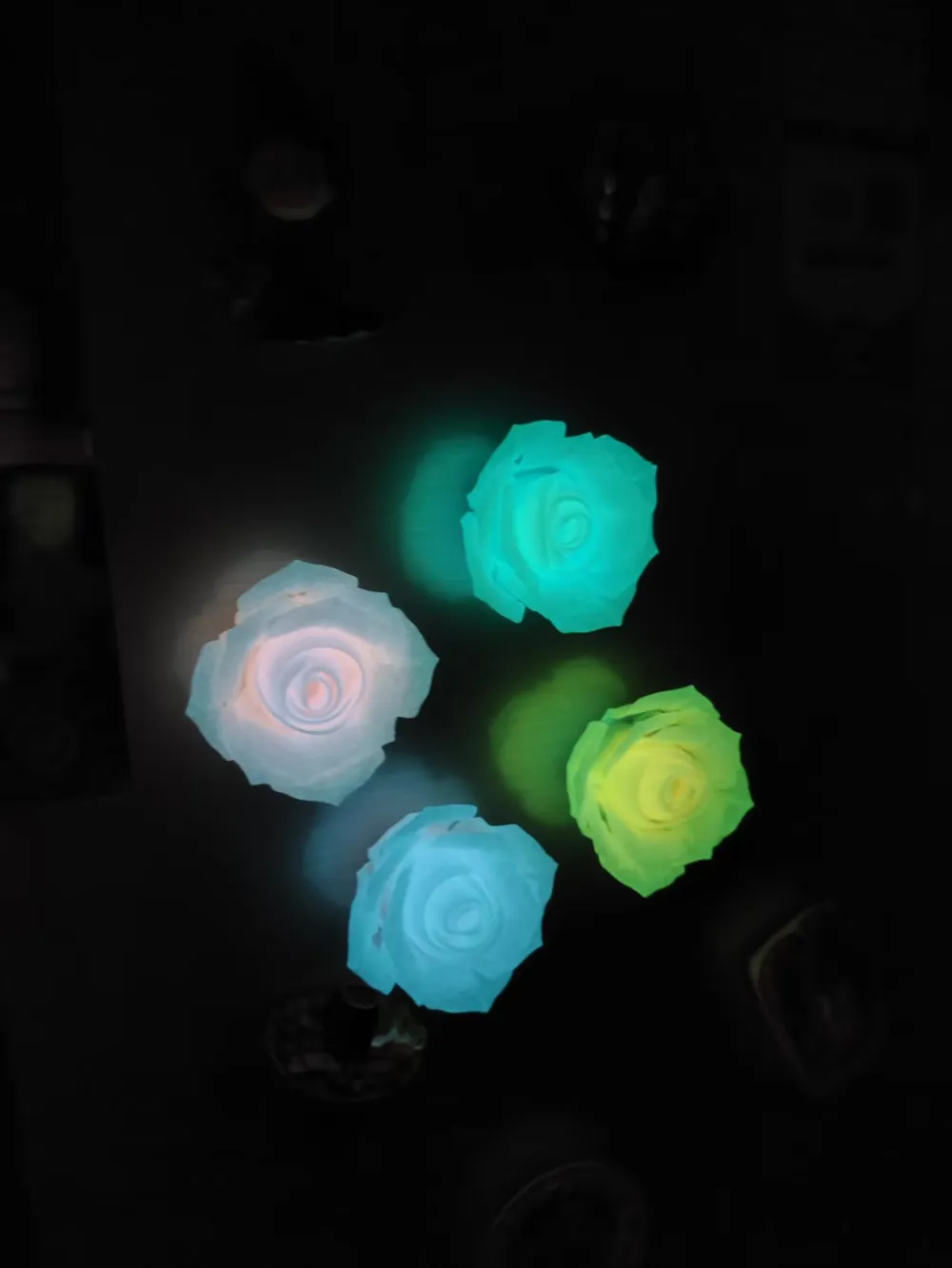 Color Rosa Magneto Rose Glow, Magnet, Refrigerator Magnet - Free 3D Print Model - MakerWorld