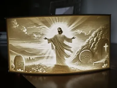 Easter Lithophane Litho