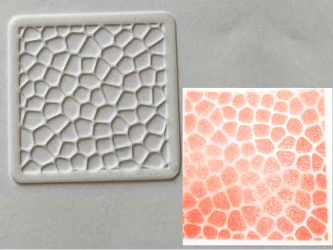 Pochoir Voronoi