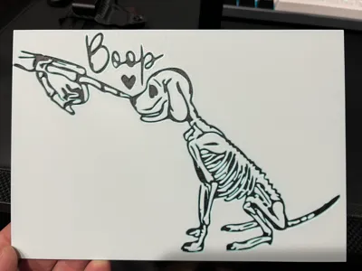 Boop dog Hueforge 