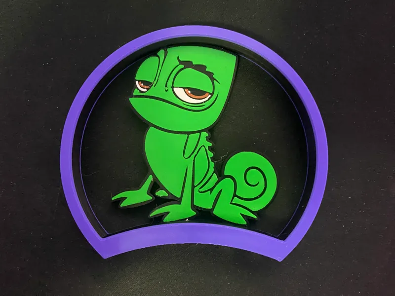 Pascal (Tangled) Disney Ears for 5 magnet headband