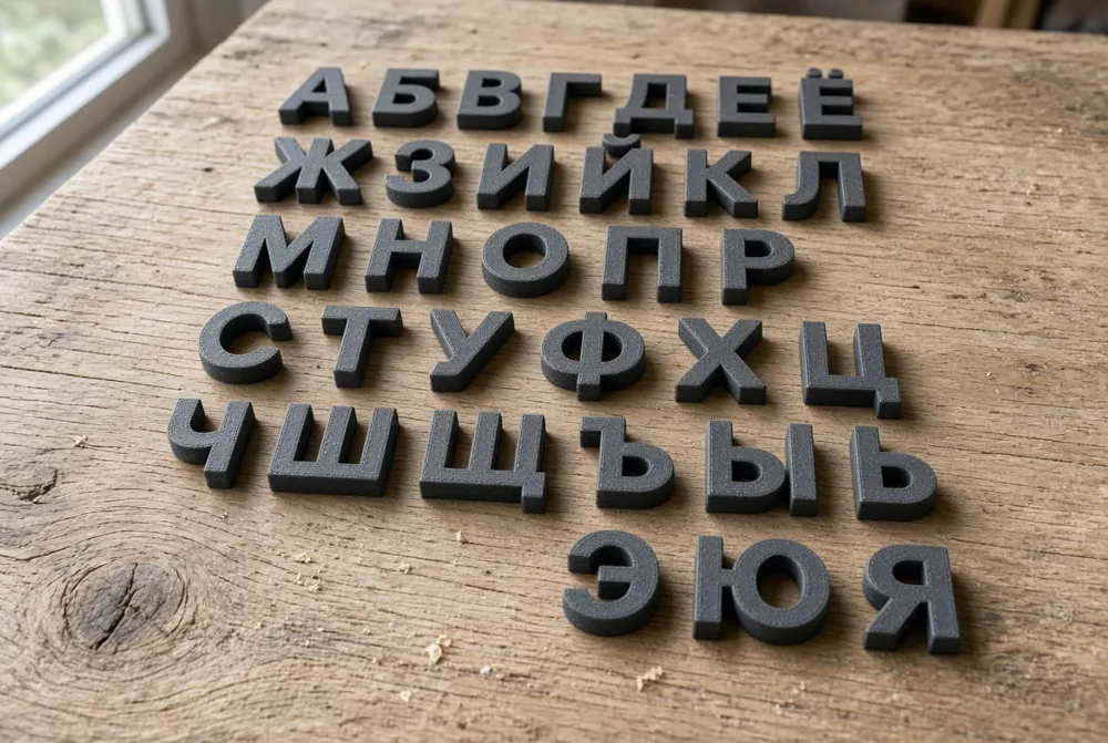 RUSSIAN ALPHABET 