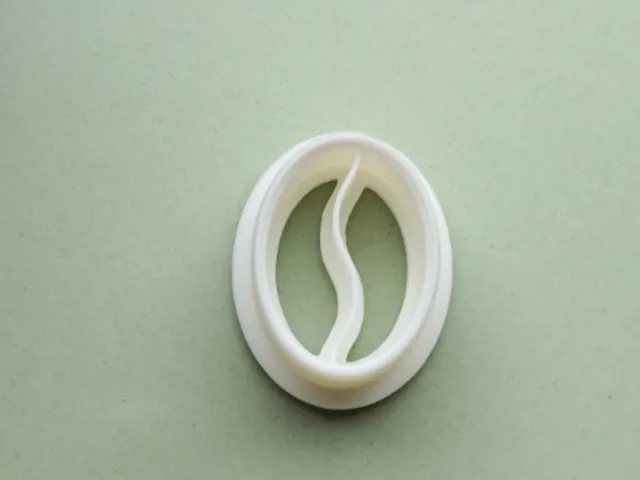 Coffee Bean Clay Cutter For Earrings Necklaces