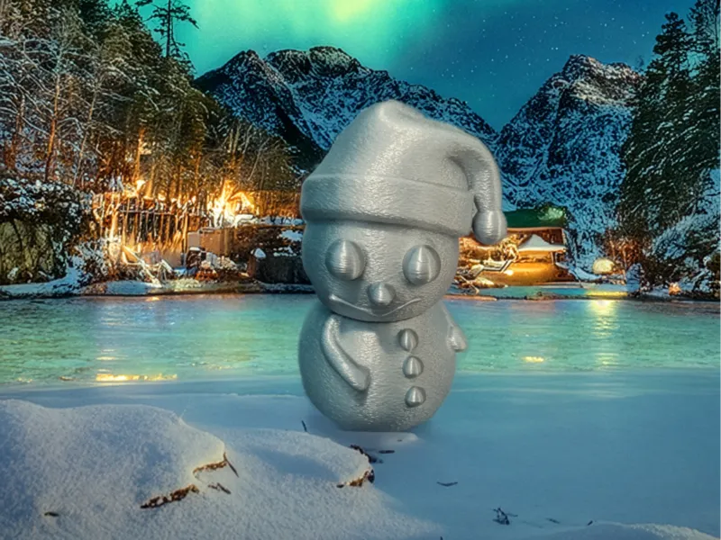 Head Swivel Snowman