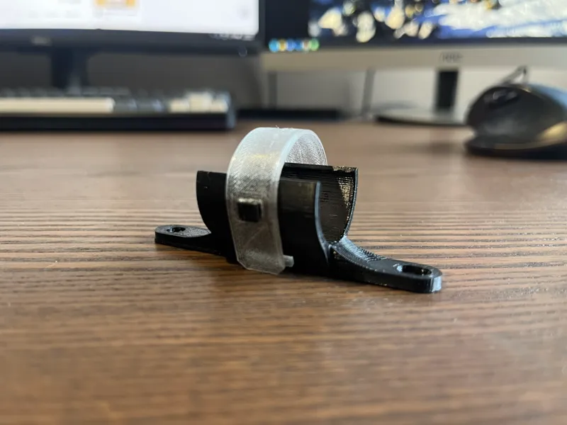 Pump bottle cage mount
