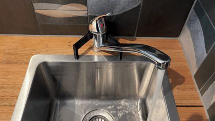 Sink Tap Stopper (Stops Over-Turning & Splashing)