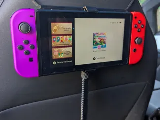 Universal Back Seat Phone, Switch and Tablet Mount