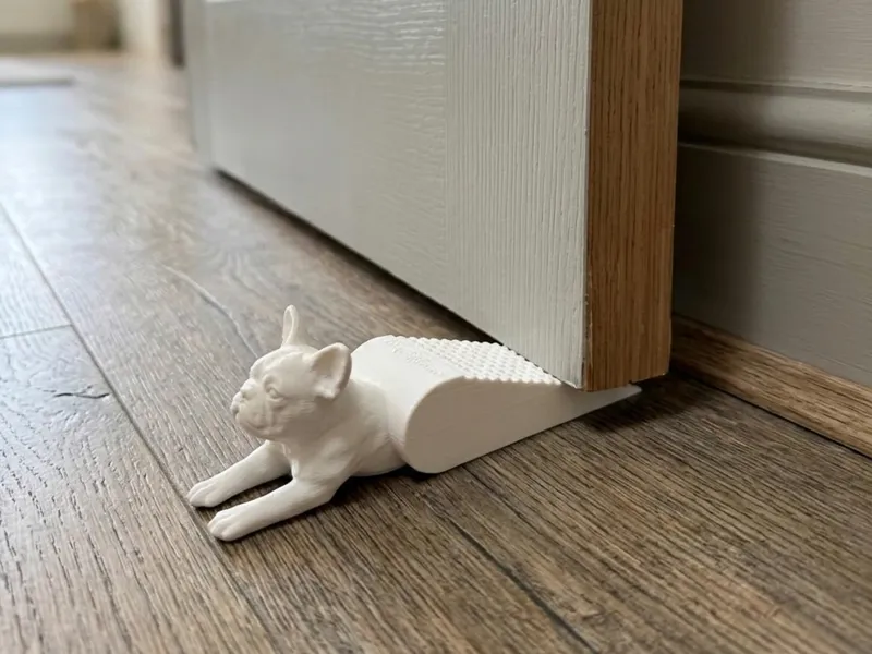 Trava Porta ou Rolha da Porta - Bulldog Francês