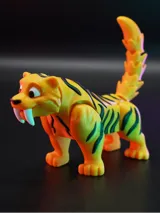Фигурка Smilodon с диорама