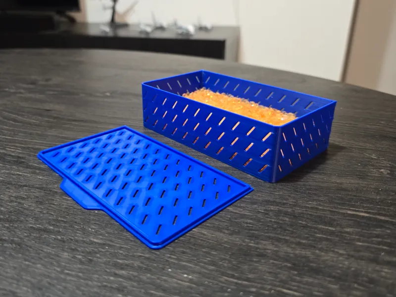 Silicate basket for IKEA 365 Spool Holder