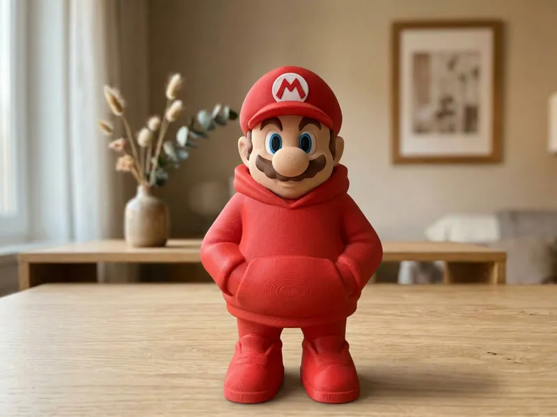 Mario – Hoodie Figurine