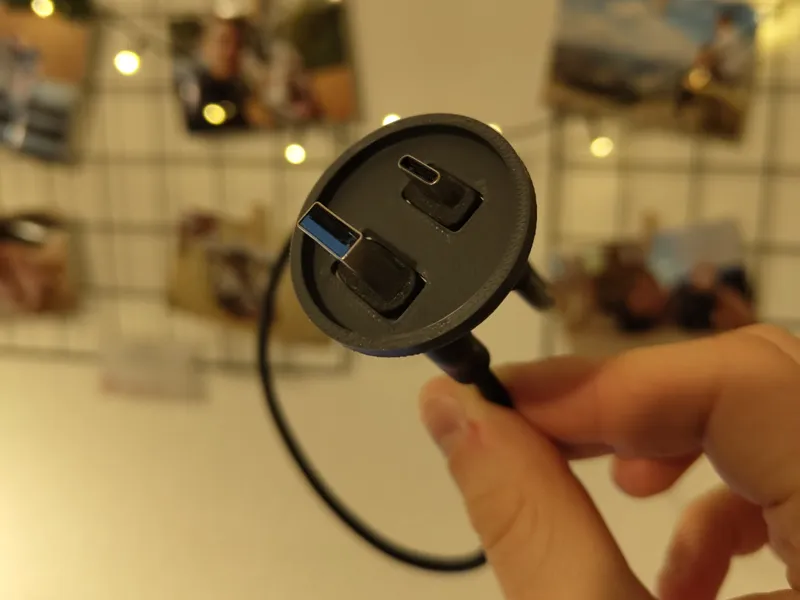 Versys 650 USB Charger Cover (USB-A & USB-C)