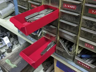 Akro Mils 20-501 Blue Parts Bin Drawers