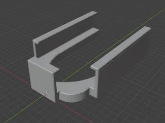 Cereal Dry Box Angled Holder