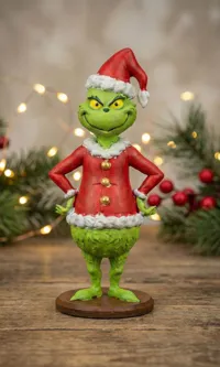 Figurine du Grinch à peindre — photo 3