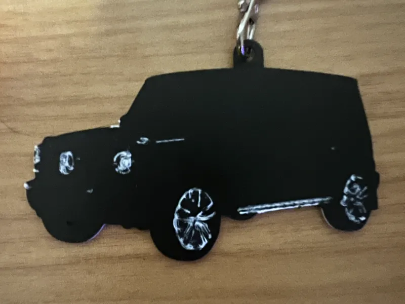 Mercedes Benz G wagon Keychain  