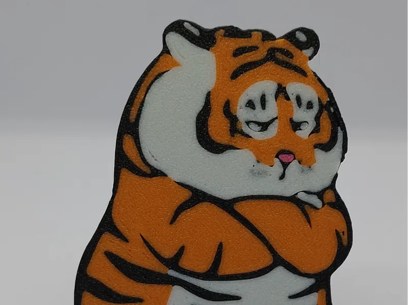Fat Tiger Angry