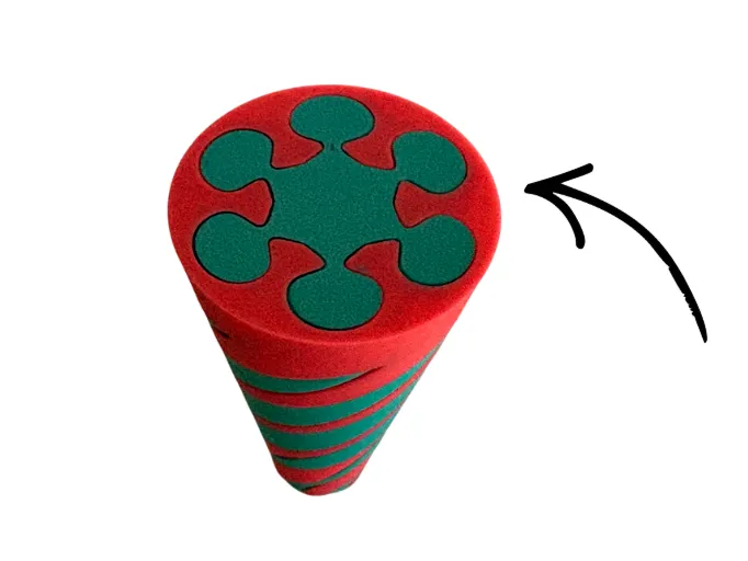 Spiral Cone Fidget - Unique Bottom Design 