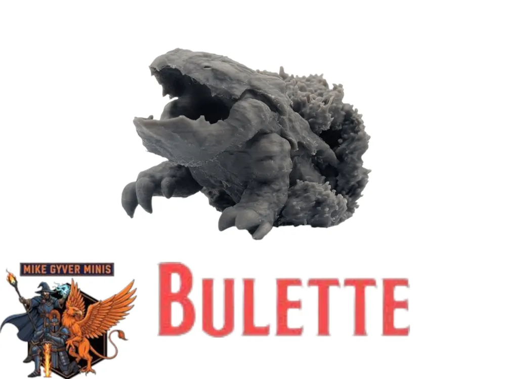 DnD TTRPG Bulette Miniature by MikeGyver MakerWorld: Download Free 3D ...