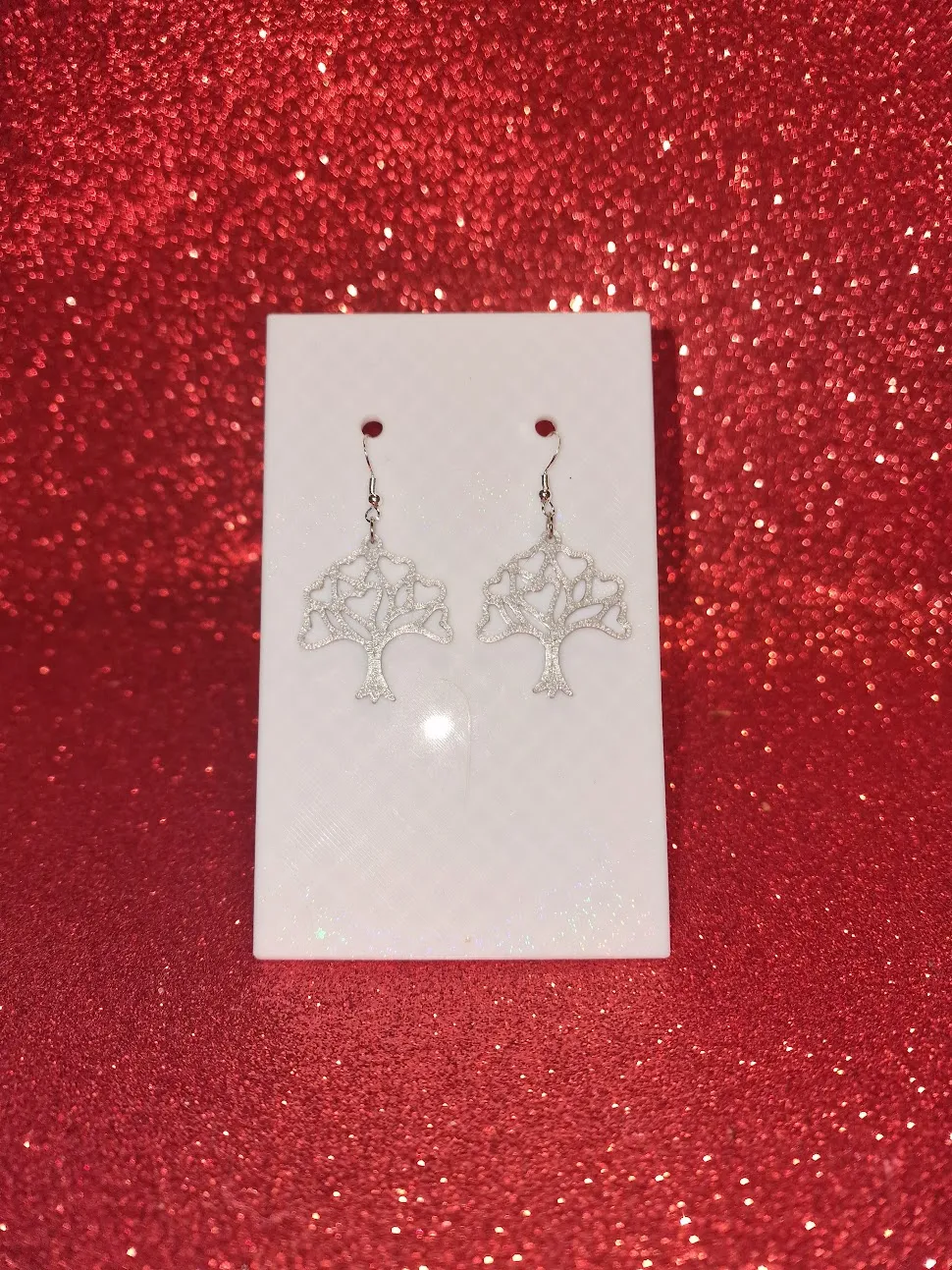 Love Tree earrings view 2
