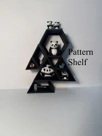 Just the walls of the shapes